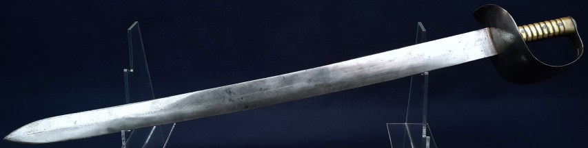 British c1889 Lead Cutter Cutlass for Sword Exercise, with Brass Grip 8